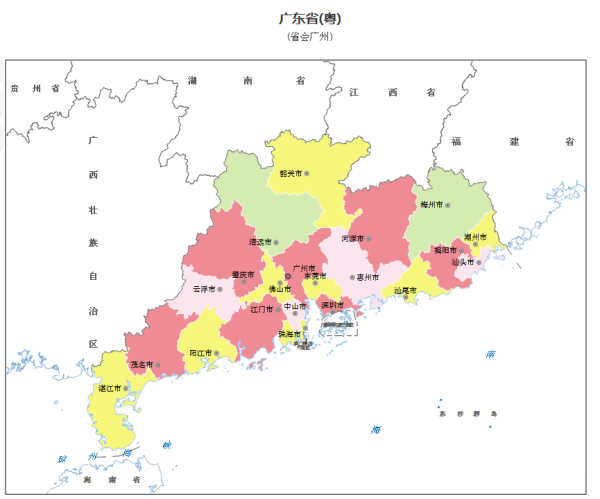 广载社力物快相语章东省有多少个地级市