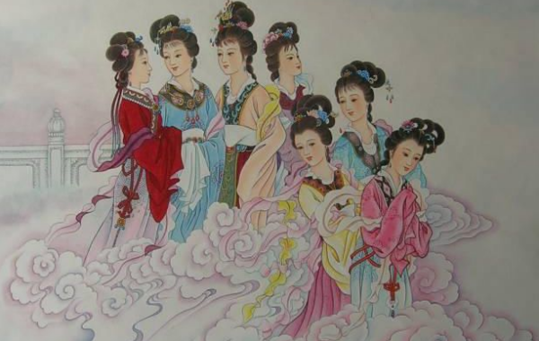 七仙女的七个名字是什么呀?