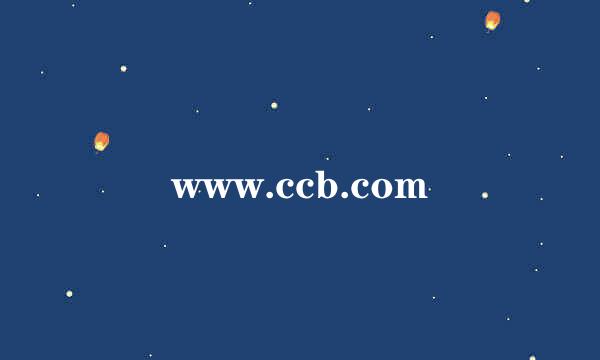 www.ccb.com