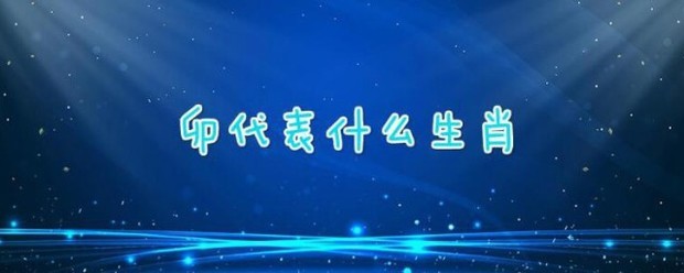 卯是什么生肖