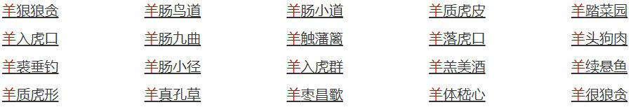 带有动物名称的四字成语有哪些？