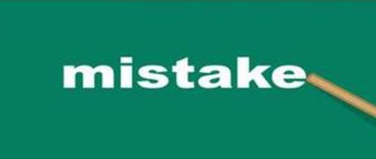 mistake是什么意思