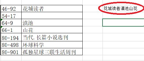 在excel中如何把两行合并成一行