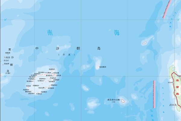 中国南海中沙群岛目前由谁实际占领？注意是中沙