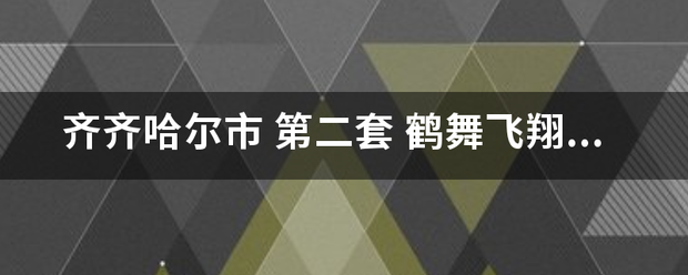 齐齐哈尔市 第二套 鹤舞飞翔 快乐舞步有氧健身操