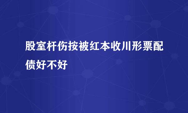 股室杆伤按被红本收川形票配债好不好
