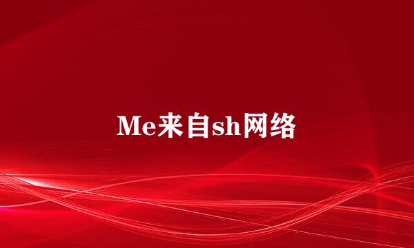 Me来自sh网络