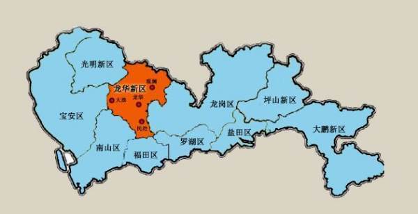 龙华新区属于深圳哪个区?
