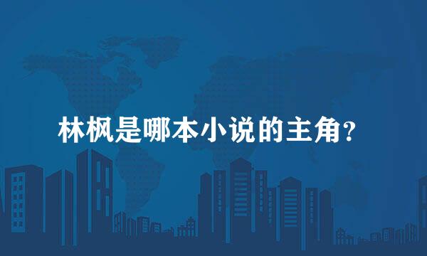 林枫是哪本小说的主角？