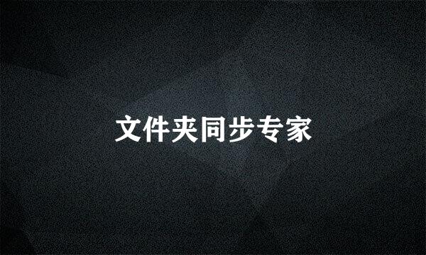 文件夹同步专家