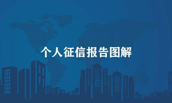 个人征信报告图解