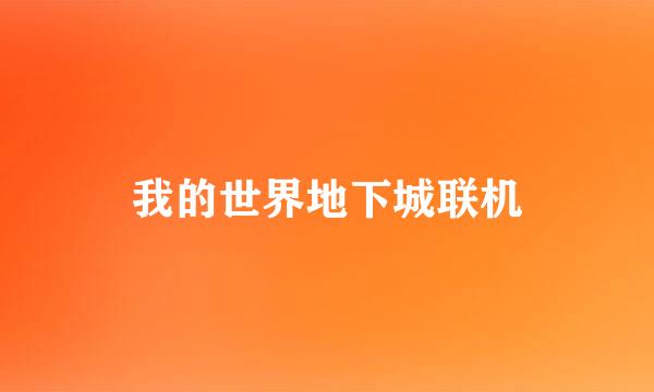 我的世界地下城联机