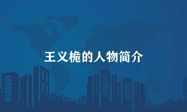 王义桅的人物简介