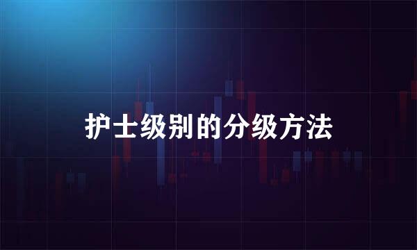 护士级别的分级方法