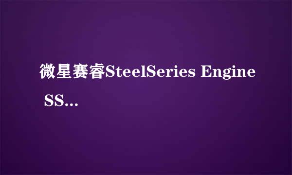 微星赛睿SteelSeries Engine SSE设置教程